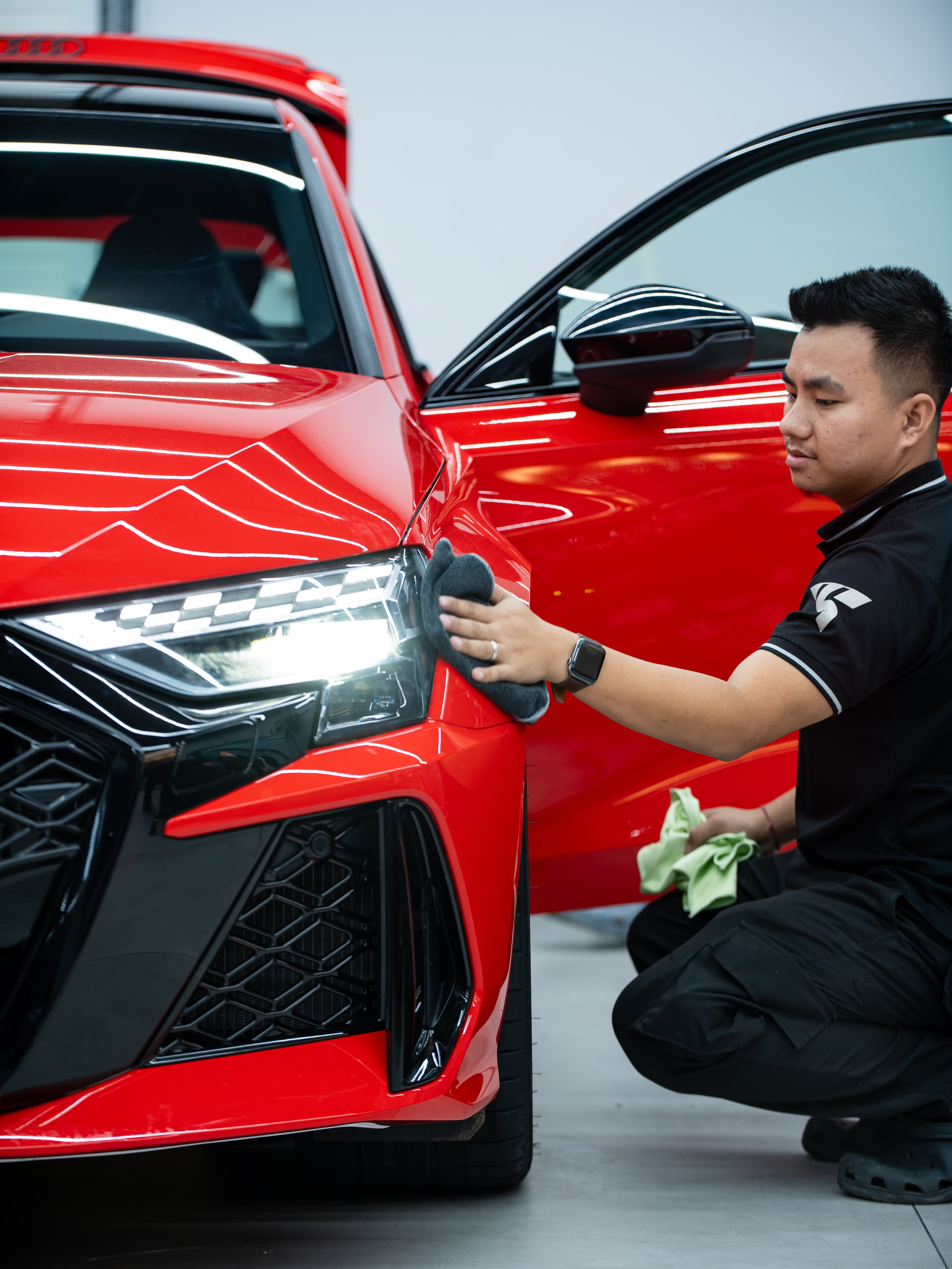 Professional coating application